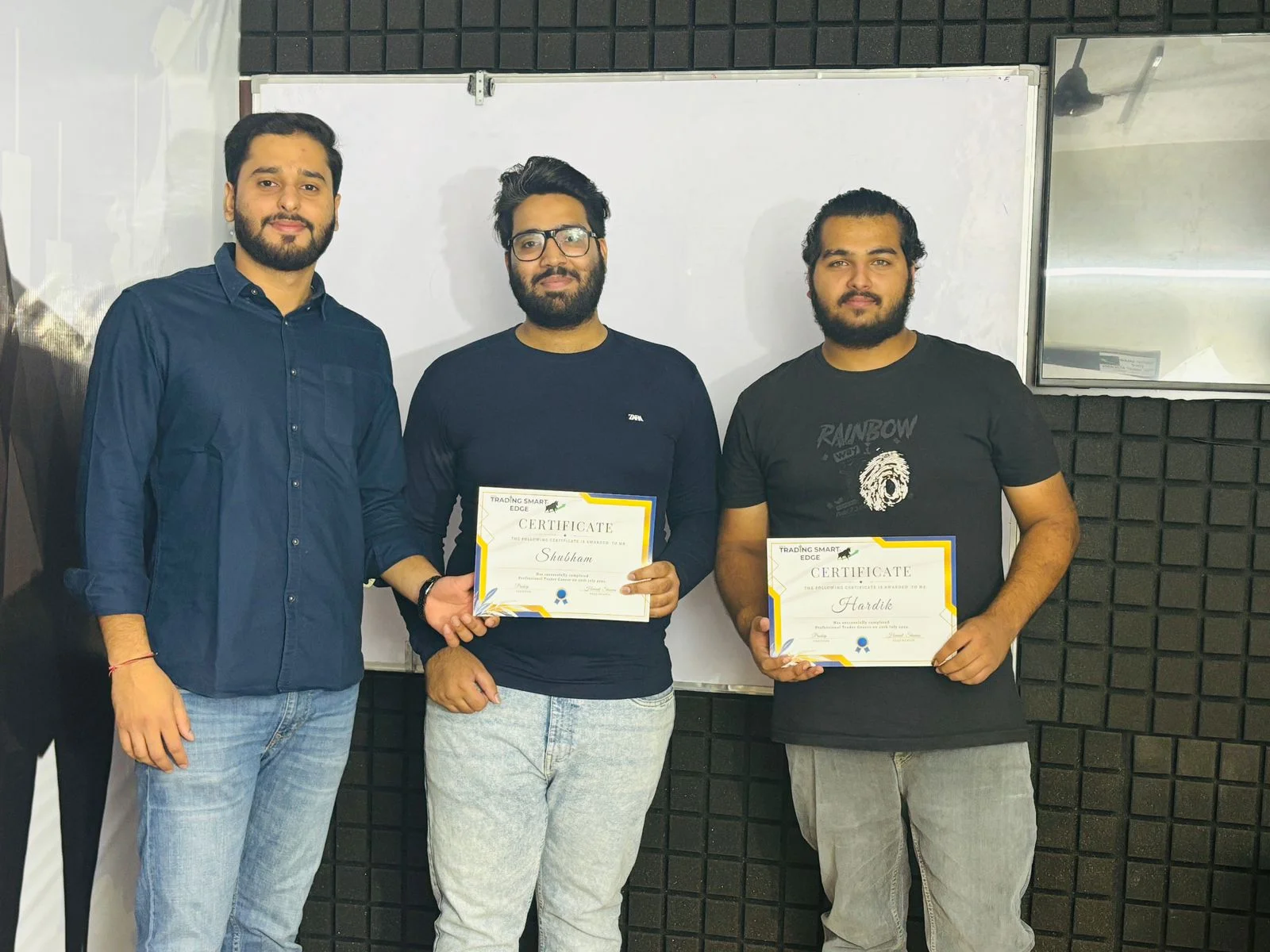 Group celebrating course completion 1