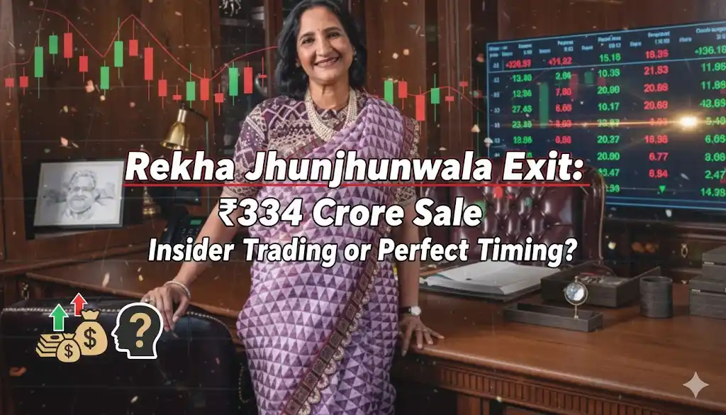 Rekha Jhunjhunwala Exit