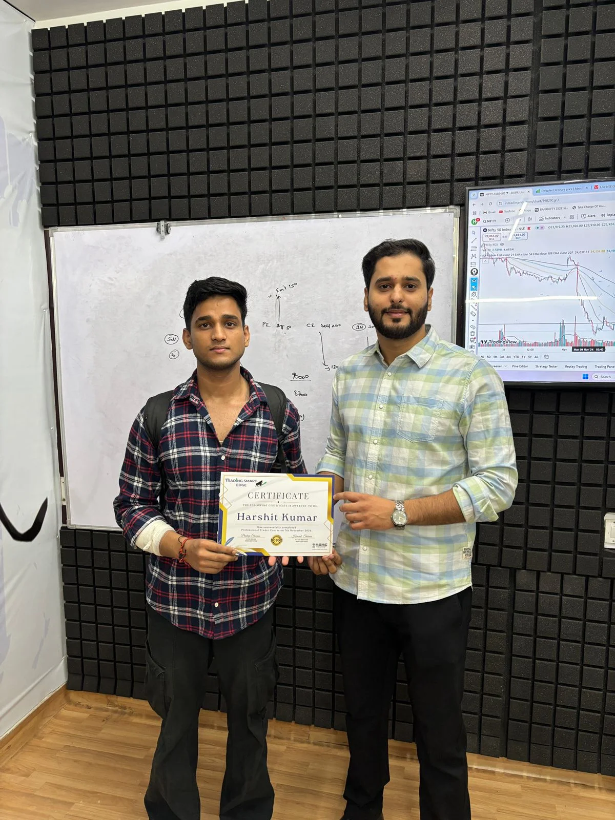 Stock market course certificate 1