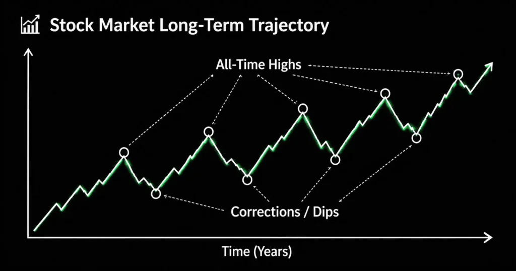 Can I Really Time the Stock Market? 1 Stock Market Long-Term Trajectory | Can you really time the stock market