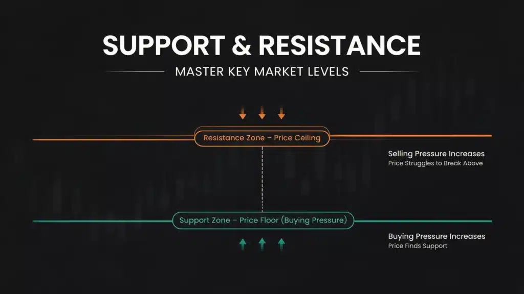 What Is Support and Resistance in Stock Trading? A Complete Beginner's Guide 1 What Is Support and Resistance in Stock Trading